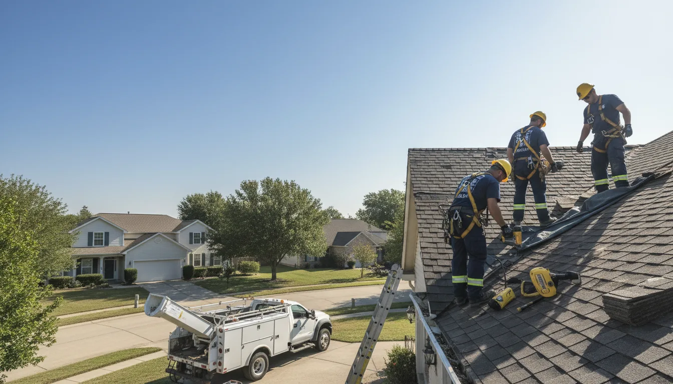 Emergency Roof Repair in Virden, IL near me